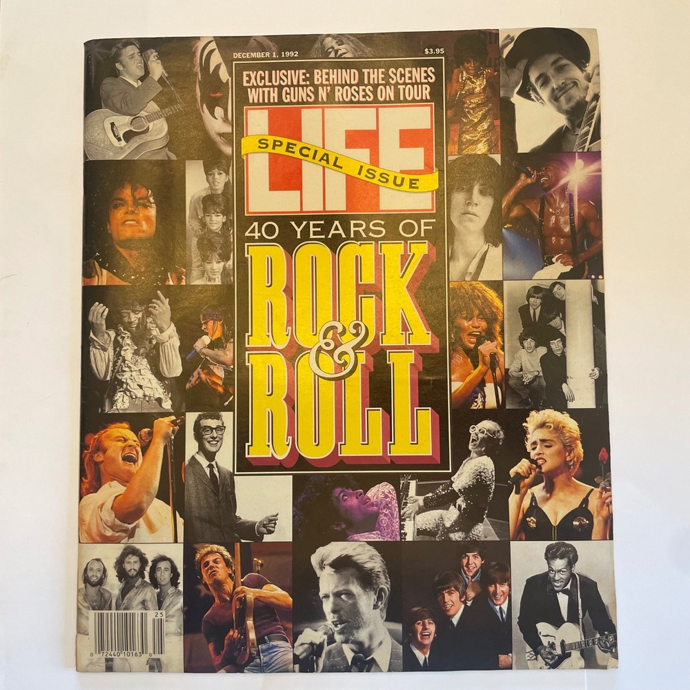 LIFE Magazine Special Issue 40 Years of Rock & Roll December 1 1992 NO LABEL